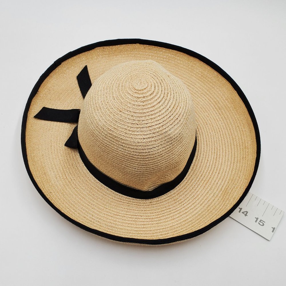 Kathy Jeanne Wide Brim Straw Hat - Picture 15 of 16